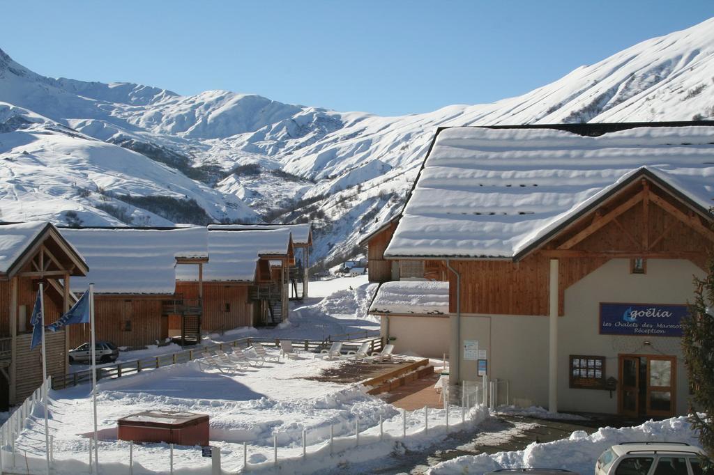 Goelia - Les Chalets Des Marmottes Saint-Jean-d'Arves Exterior foto