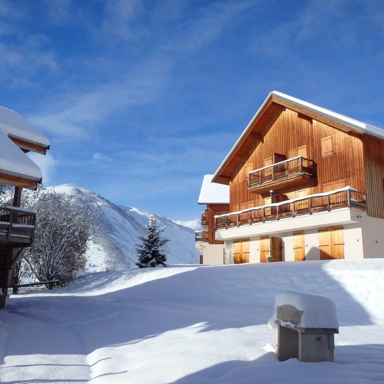 Goelia - Les Chalets Des Marmottes Saint-Jean-d'Arves Exterior foto